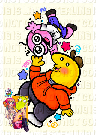 Smiling Friends Art Print