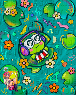 Keroppi’s Pond Day Art Print