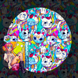 Lucky Cat Seamless  - DIGITAL DOWNLOAD
