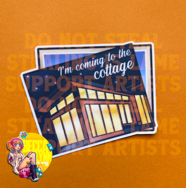 Cottage Core Sticker