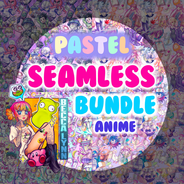 PASTEL Anime Seamless Bundle