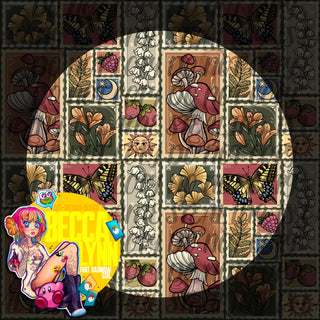 Nature Stamp Collector Seamless - DIGITAL DOWNLOAD