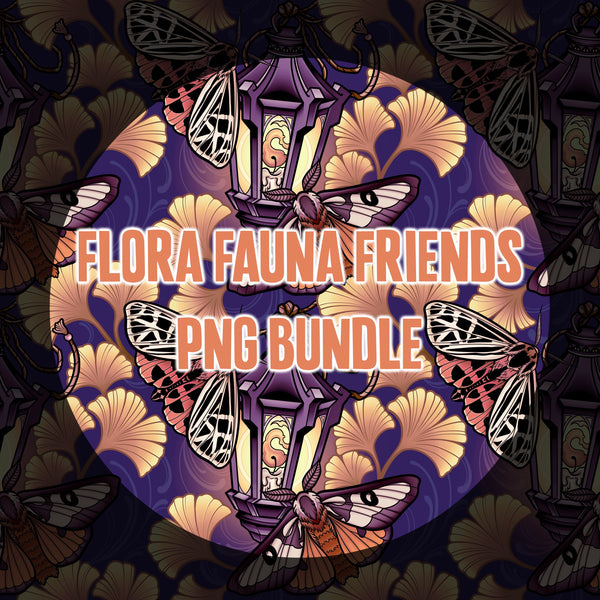 Flora, Fauna + Friends PNG Bundle - DIGITAL DOWNLOAD
