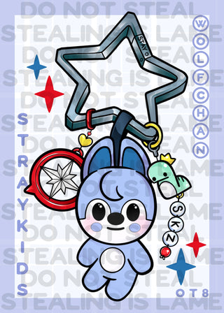 STAY WolfChan Mini Print