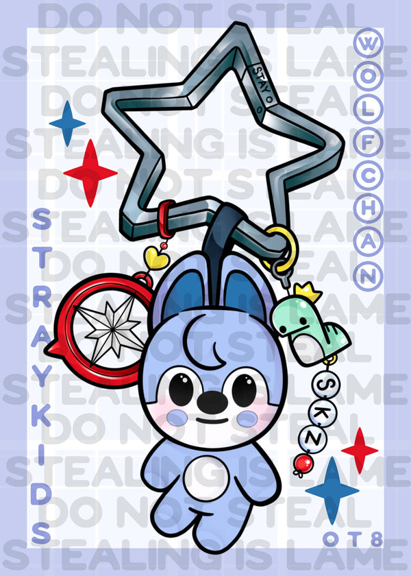 STAY WolfChan Mini Print