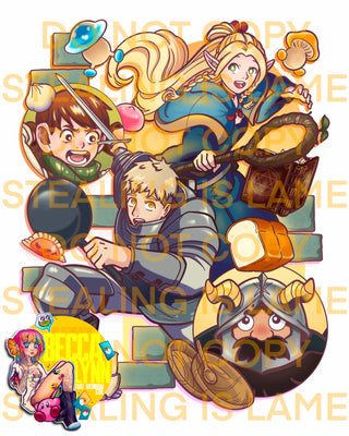 Dungeon Rewards Art Print