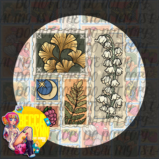 Nature Stamp PNGs - DIGITAL DOWNLOAD
