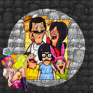 Burger Family PNG  - DIGITAL DOWNLOAD