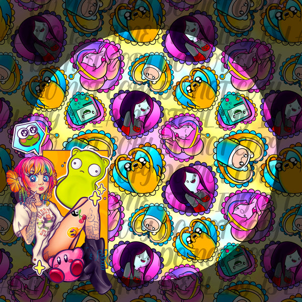 Adventure Friends Seamless  - DIGITAL DOWNLOAD