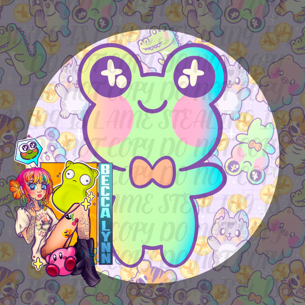 GachaPaws Frog PNG - DIGITAL DOWNLOAD