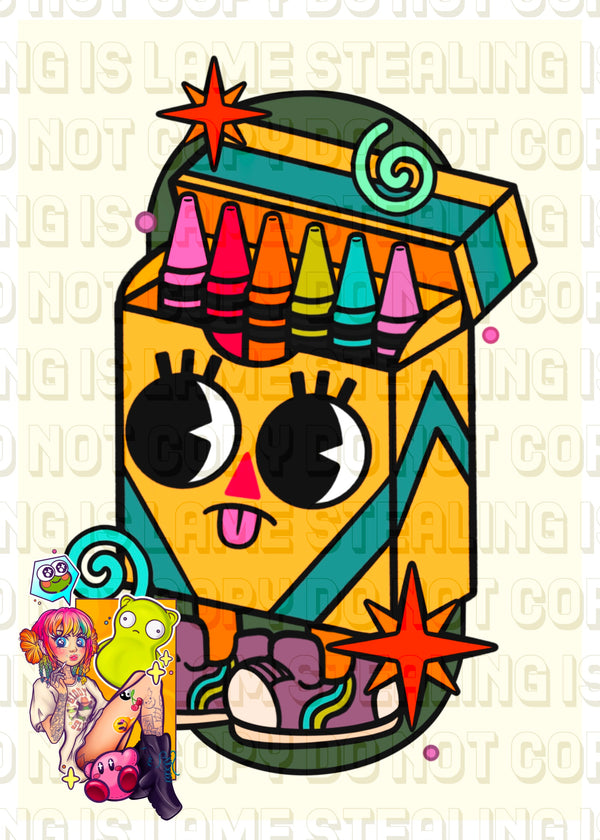 Confused Color Art Print