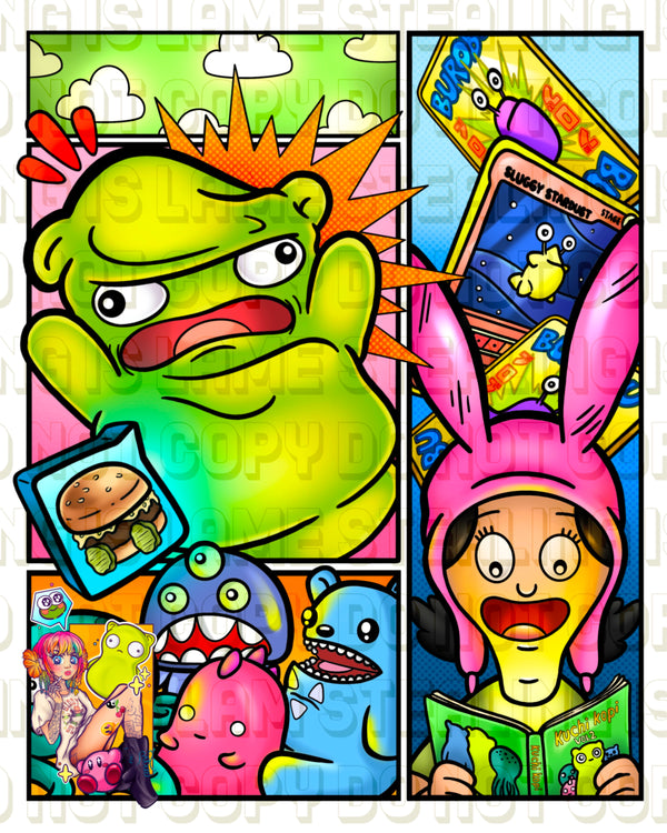 Louise’s World Art Print