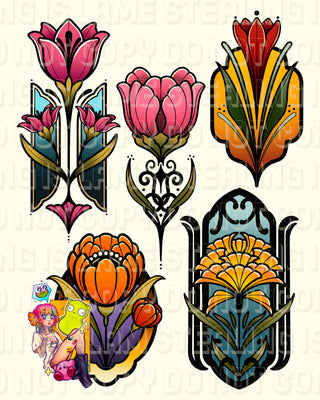 Flower Showcase Art Print