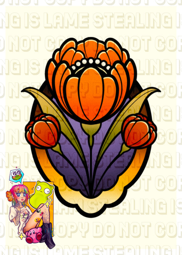 Flower Power Art Print