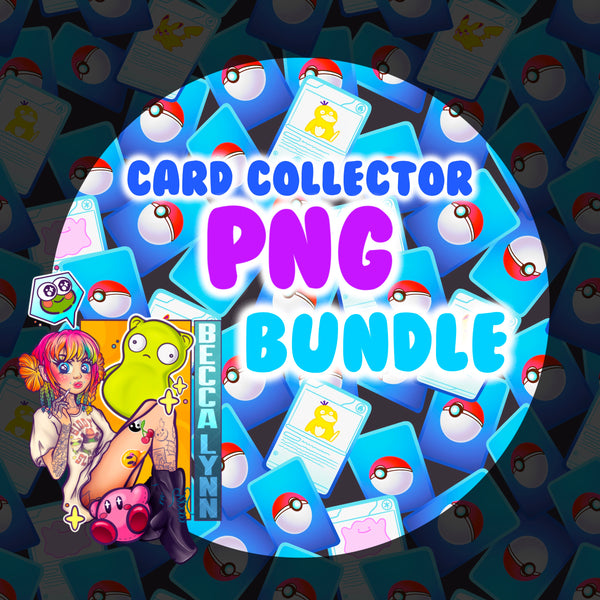 Card Collector PNG BUNDLE