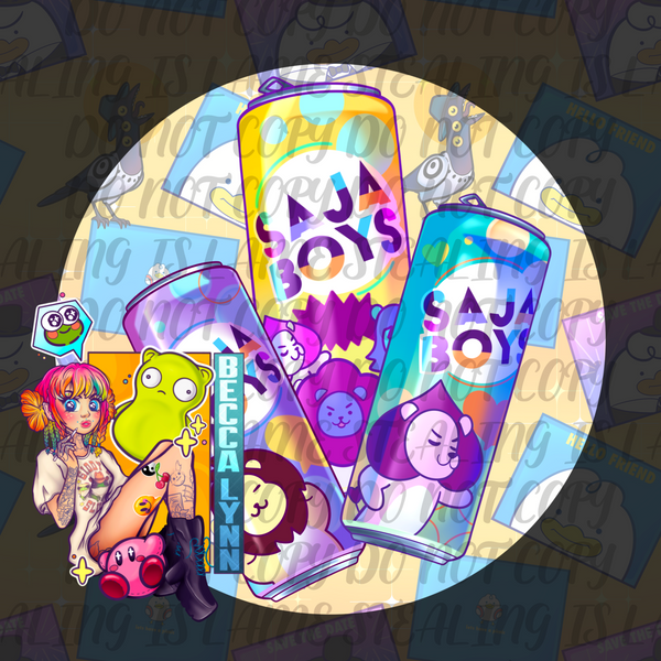 Saja Soda PNGs - DIGITAL DOWNLOAD