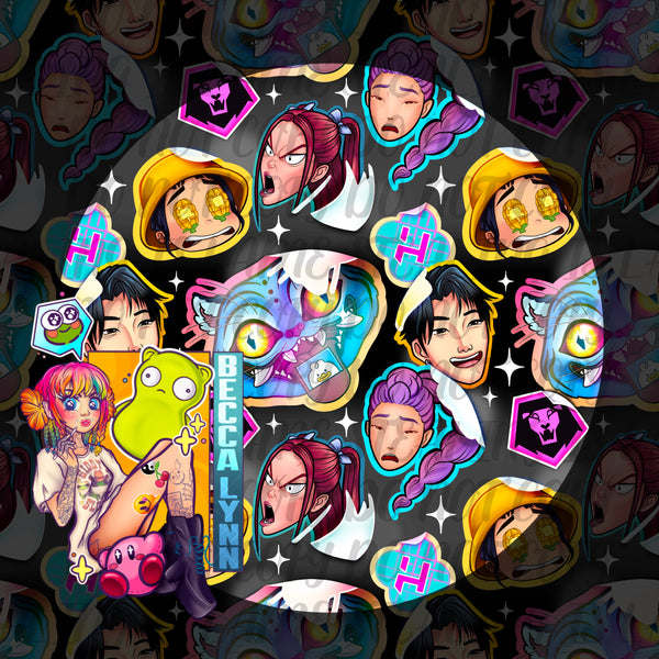 Sticker Slaps COORD  - DIGITAL DOWNLOAD
