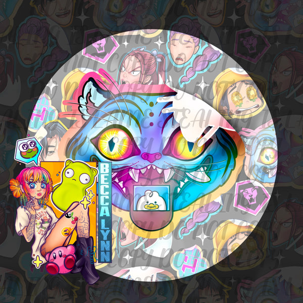 Tiger Sticky PNG - DIGITAL DOWNLOAD
