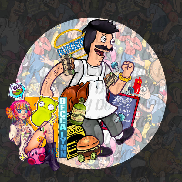 Burger Family PNGs - DIGITAL DOWNLOAD