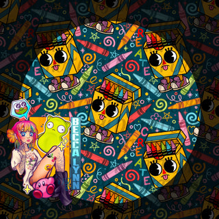 ”CREATE” Crayon Seamless - DIGITAL DOWNLOAD