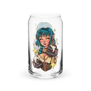 Tavern Girl Can-shaped glass