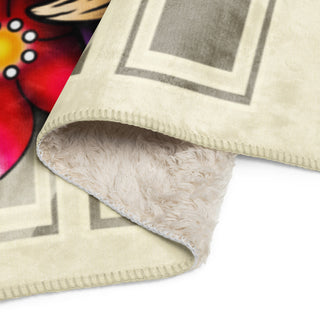 Umbreon & Espeon Kitsune Mask Sherpa blanket